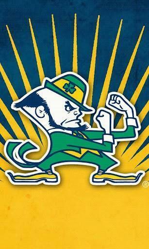Bigger Notre Dame Fightin Irish Lwp For Android Screenshot