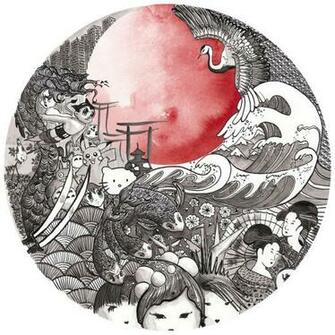 Harajuku Gyoza Illustration iPhone Id Buzzerg