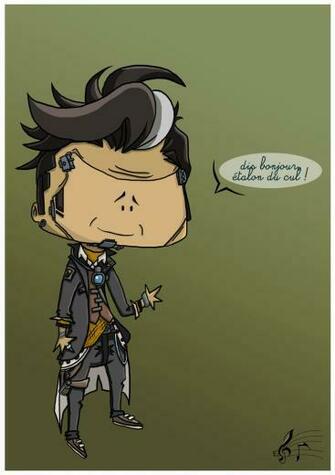 Chibi Handsome Jack Borderlands By Dorianvincenot