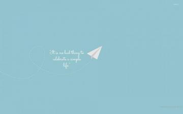 Celebrate A Simple Life Wallpaper Quote