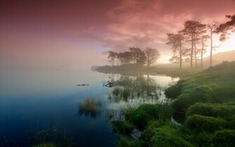 Serene Setting Wallpaper