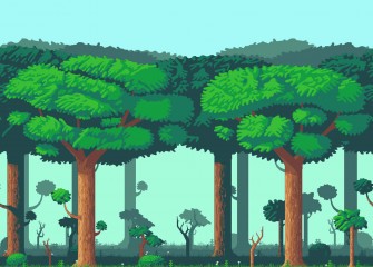 Pixel Art Background Wallpaper