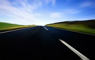 Straight Road Wallpaper