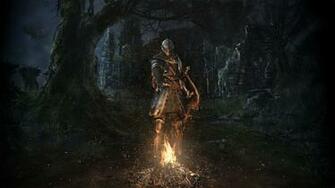 Wallpaper Dark Souls Armor Knight Bonfire Remastered