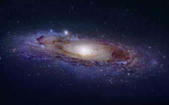 Galaxy Space Universe Andromeda Stars HD Digital 4k Wallpaper