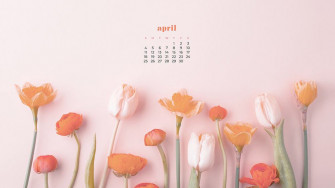 April Calendar Wallpaper Cute Design Options