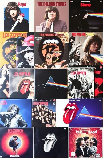 Classic Rock Album Covers Wallpaper