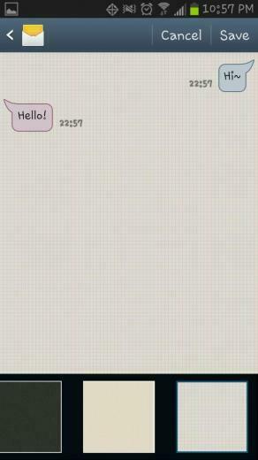 Thread Text Message Background