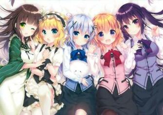 Anime Girls Gochuumon Wa Usagi Desu Ka Kafuu Chino Hoto
