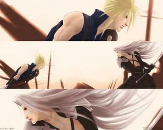 Sephiroth Vs Cloud By Angelus Tenebrae