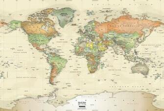 Wall Mural World Map Wallpaper Picswallpaper M5x Eu