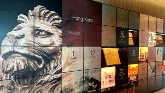 Photos Hsbc Singapore S New Office Design Sees Move To An
