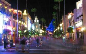 Hollywood Boulevard Night Wallpaper