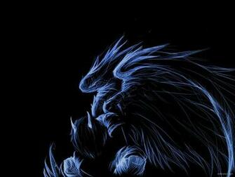 Blue Demon Wallpaper