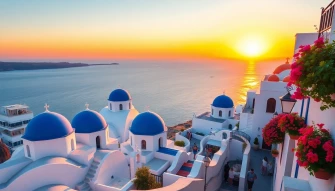 Santorini Wallpaper QHD