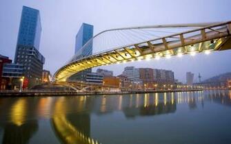 Zubizuri Bridge Spain Wallpaper HD