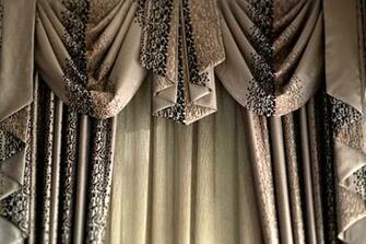 Swags And Tails For Designer Curtains Are A Decorative