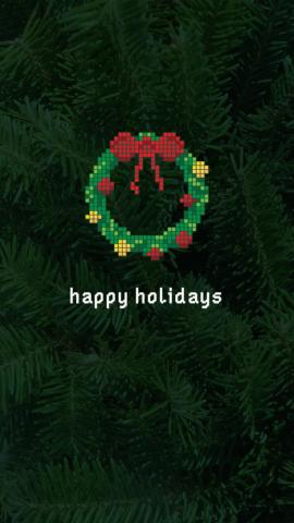 Bit Christmas iPhone Wallpaper Teahub Io