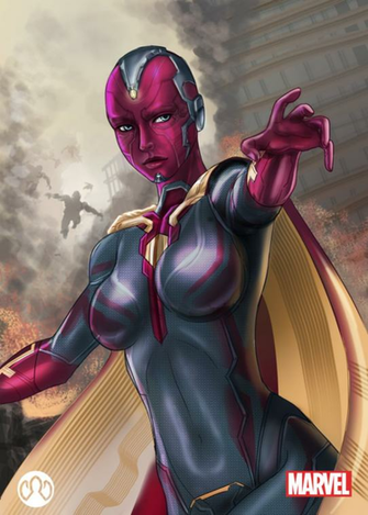 Avengers Vision By Aerith0808