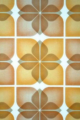 Geometric Vinyl Wallpaper