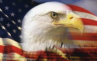 High Quality Desktop Wallpaper Of Usa Country Flags With Eagle Head