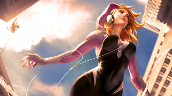 Gwen Stacy Spider Marvel Superhero 4k Wallpaper