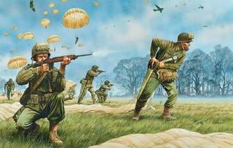 Wallpaper Art Aircraft Airborne Army U S Soldiers Equipment