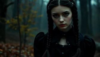 Wednesday Addams HD Wallpaper