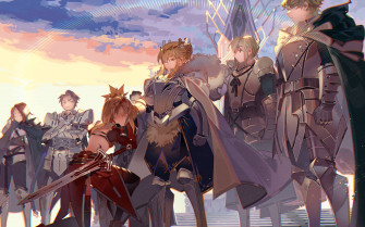 Knights Of The Round Table Gawain Mordred Artoria Wallpaper