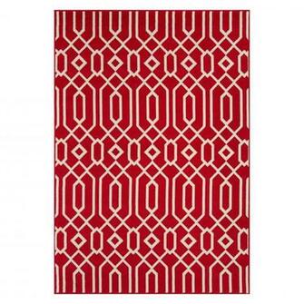 Momeni Baja Collection Indoor Outdoor Baj Rug Ivory In