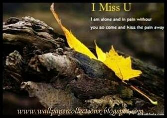Wallpapercollectionx I Miss U Wallpaper