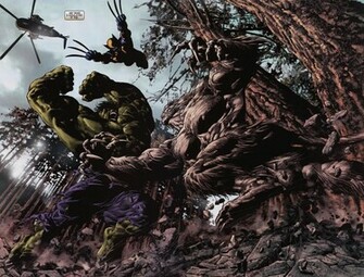 Comics Marvel Wolverine Hulk Super Heroes Battle