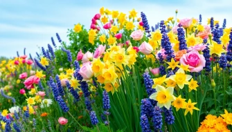 English Flower Garden Wallpaper