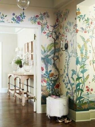 Chinoiserie Chic Wallpaper Decorate Your House