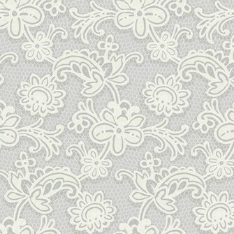 Blue Modern Lace Wallpaper Wall Sticker Outlet