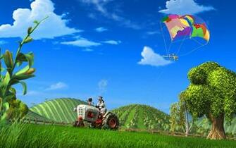 Back At The Barnyard Wallpaper On