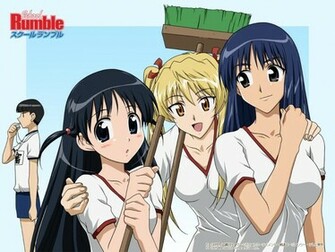 Wallpaper School Rumble Fond D Cran Photos