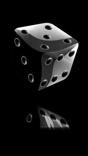 Black 3d For iPhone Plus Wallpaper