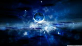 Blue Moon Wallpaper Wallpoper