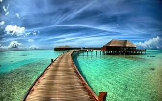 Tropical Lagoon Wallpaper Desktop
