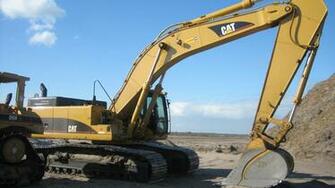 Caterpillar Excavator Wallpaper