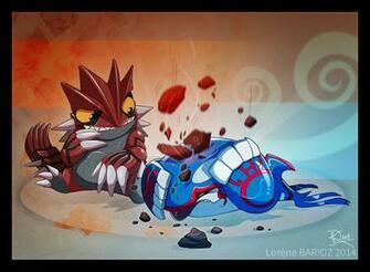 Back Gallery For Kyogre Vs Groudon Primal