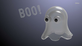 Cute Ghost Wallpaper 3d