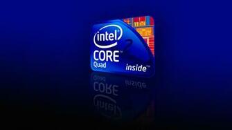 Intel Core Quad I7 Logo 1080p Wallpaper Rumah It