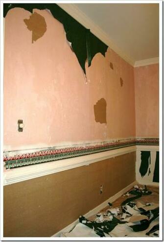 What You Think See Is Correct The Drywall Below Chair Rail