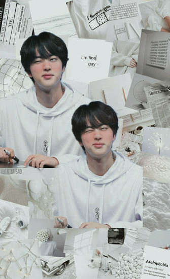 Aesthetic Kimseokjin Bts Army Jin Edit Wallpaper
