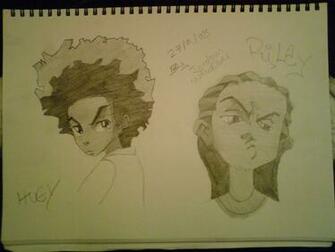 Boondocks Huey And Riley By J Boa