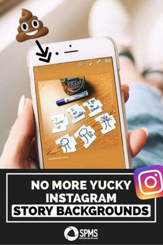 Change Instagram Story Background Color With Image Colorful