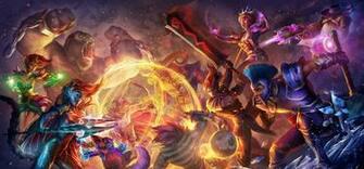 Picture Art Strife Moba Fantasy Games Battles