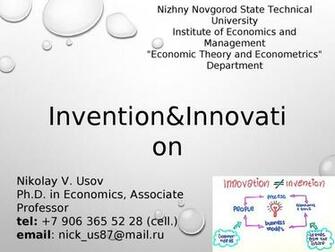 Invention Innovation Lecture